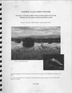 25_Technical Guide to Best Management Practices for Mosquito Control in Managed Wetlands