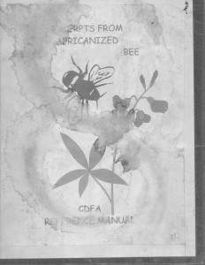 38_The Africanized Honey Bee_ExcerptsTitlePage