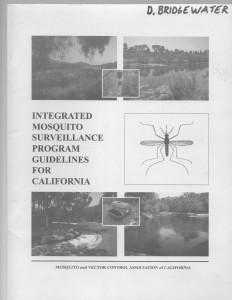 7_Integrated Mosquito Surveillance Program Guidelines for California