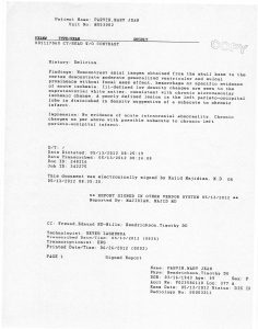 05-13-12 MaryJean CT head scan history of delerium
