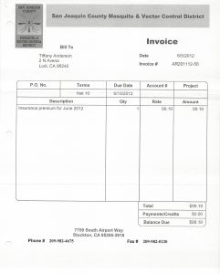 06-05-12 VECTOR BILLED FOR INSURANCE DURING DENIAL OF CLAIMS 1