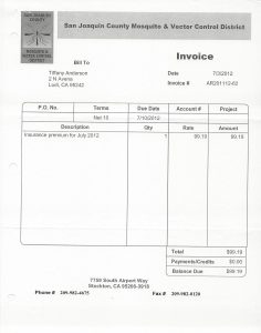 07-03-12 VECTOR BILLED FOR INSURANCE DURING DENIAL OF CLAIMS 1