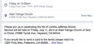 07-11-14 Loretta Moores Funeral