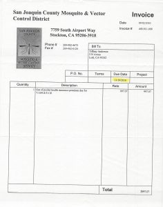 09-02-10 INVOICE VECTOR BILLED FOR Knee 1-3 INSURANCE DENIAL OF CLAIMS Compensable