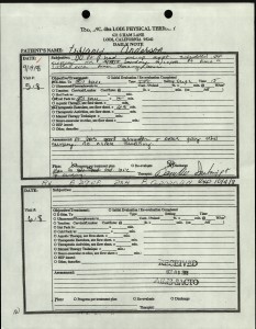 09-19-08_Lodi PT Daily Notes_Page_1