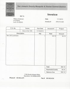 11-01-12 VECTOR BILLED FOR INSURANCE DURING DENIAL OF CLAIMS 1