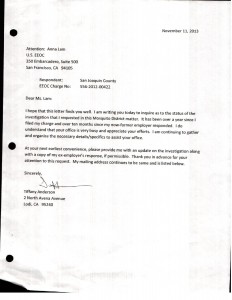 11-11-13_Letter-to-EEOC-requesting-update-on-Charge-No.-556-20101