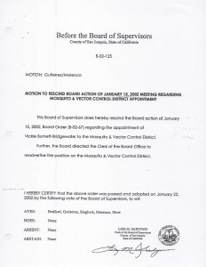 01-22-02 Vicki Rescinded from Board of Trustees