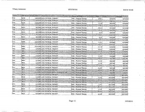 01-18-11_BENEFIT PRINTOUT by AIMS Defense costs to deny claims.13
