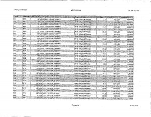01-18-11_BENEFIT PRINTOUT by AIMS Defense costs to deny claims.14