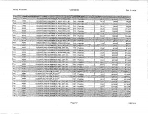 01-18-11_BENEFIT PRINTOUT by AIMS Defense costs to deny claims.17